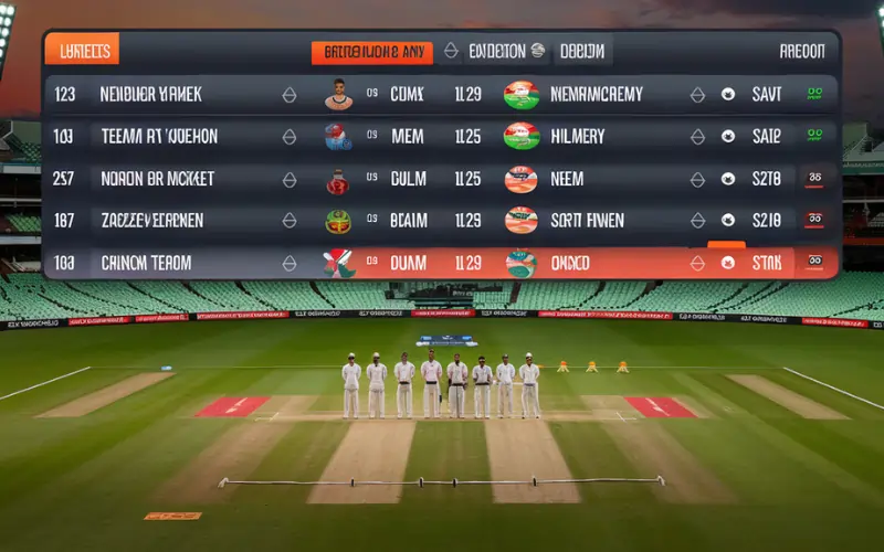 india cricket schedule